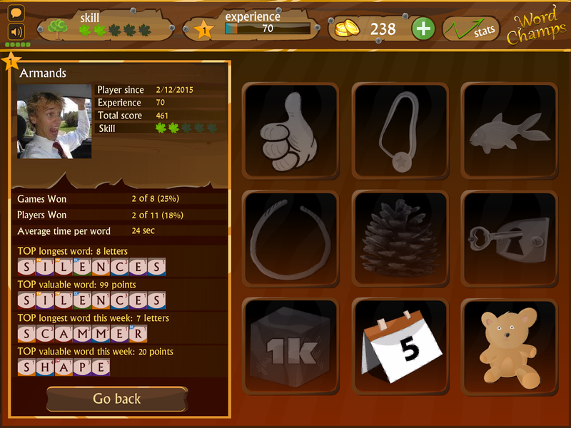 Word Champs - Gameplay image of android game