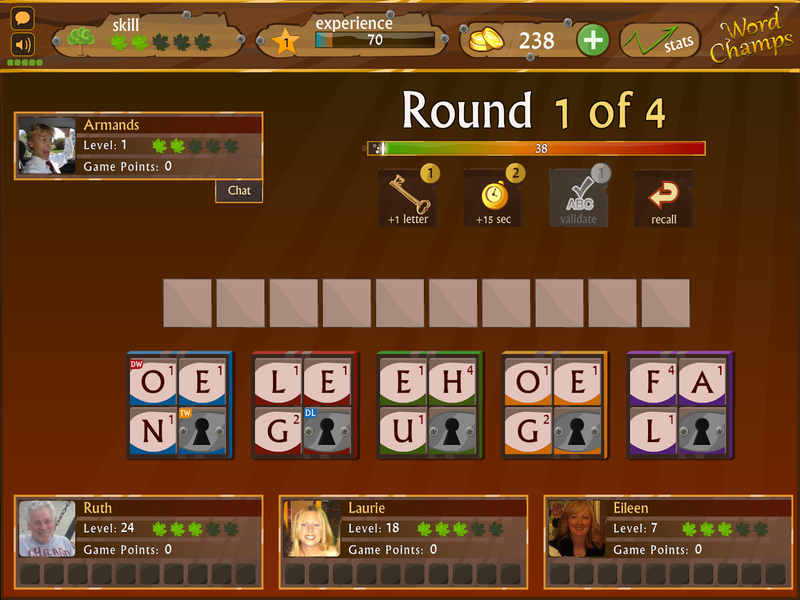 Word Champs - Gameplay image of android game