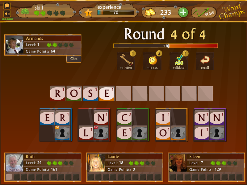 Word Champs - Gameplay image of android game