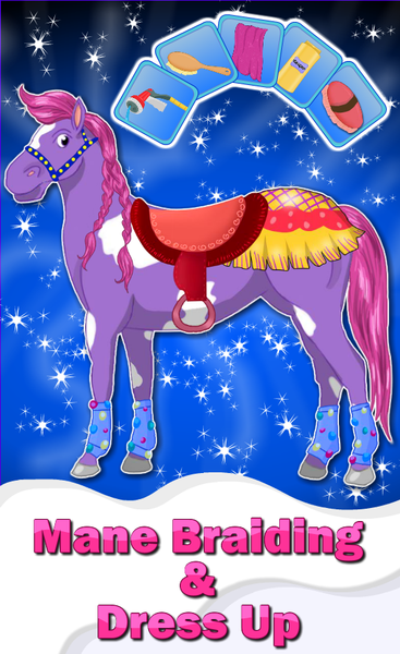 Horse Dress Up - Princess Pet - Gameplay image of android game