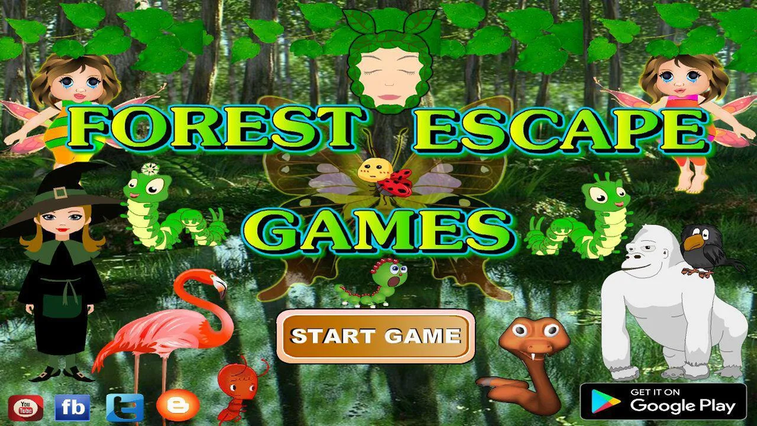 Forest Escape Games - 25 Games - Gameplay image of android game