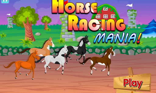 Horse Racing Mania - Girl game - Gameplay image of android game