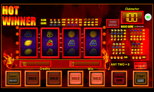 slot machine hotwinner - Gameplay image of android game