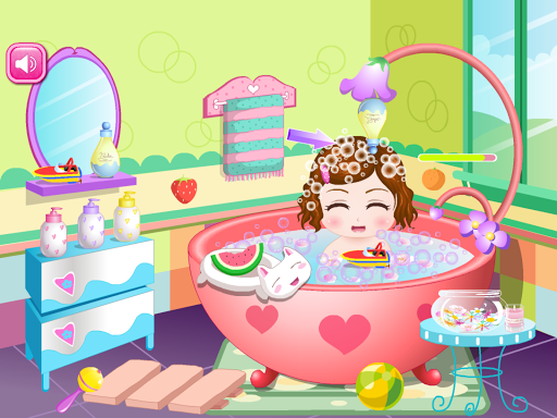 Cute Baby Bathing Game HD - عکس بازی موبایلی اندروید