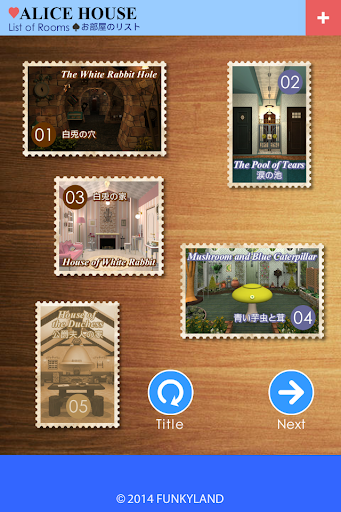 Escape Alice House - عکس بازی موبایلی اندروید