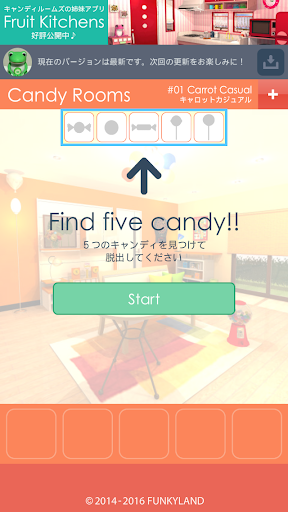 Escape Candy Rooms - Gameplay image of android game