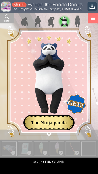 Escape the Panda Soft Serve - Gameplay image of android game