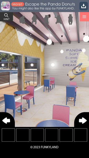 Escape the Panda Soft Serve - Gameplay image of android game