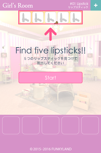 Escape Girl's Room - Gameplay image of android game