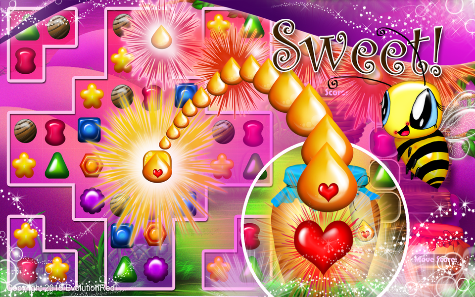 Mo Candy : Match 3 Puzzle - Gameplay image of android game