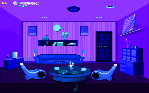 Blue Room Escape Games - Gameplay image of android game