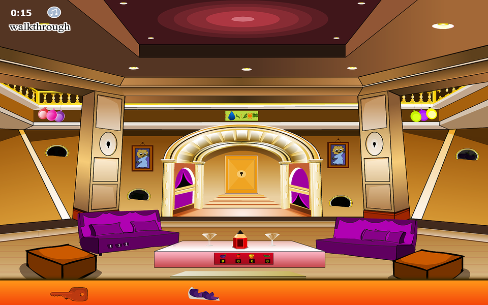 Celebrity Room - Escape Games - Gameplay image of android game