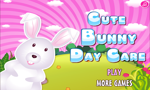Pet Care Cute Bunny Animal - Gameplay image of android game
