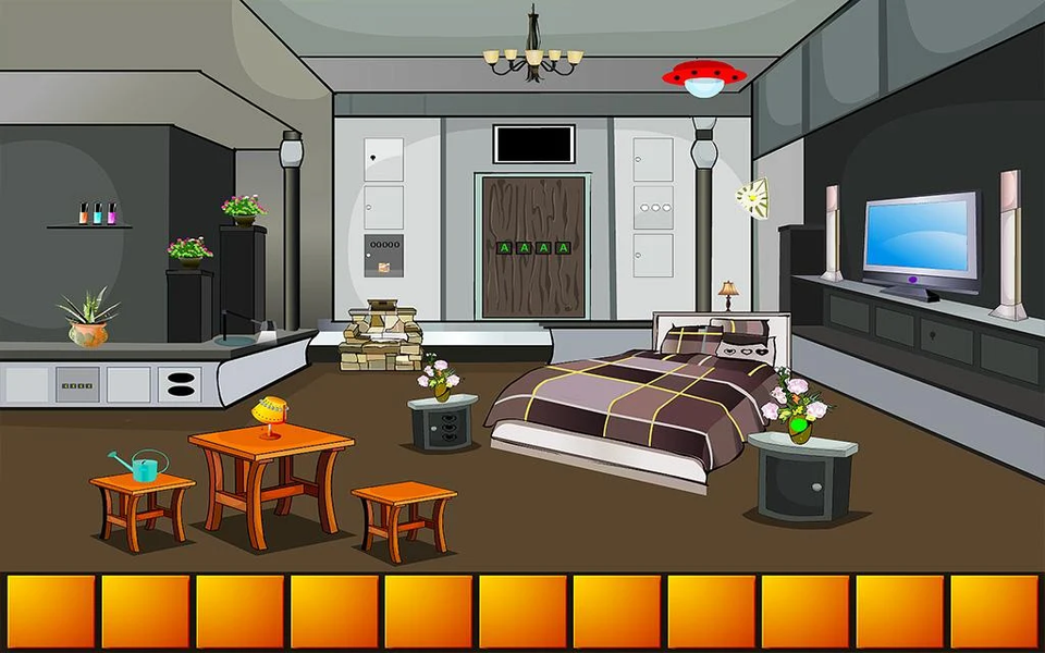Escape From Flat Living Room - Gameplay image of android game
