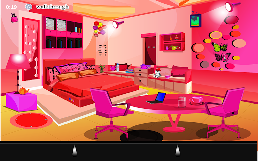 Escape Pink Girl Room - عکس بازی موبایلی اندروید