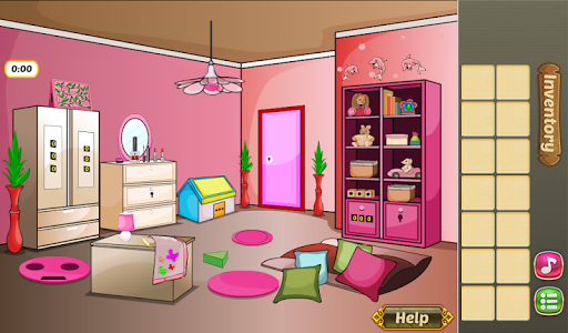 Escape Game - Little Girl Room - Gameplay image of android game