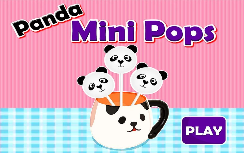 Panda Mini Pops Cooking - Gameplay image of android game
