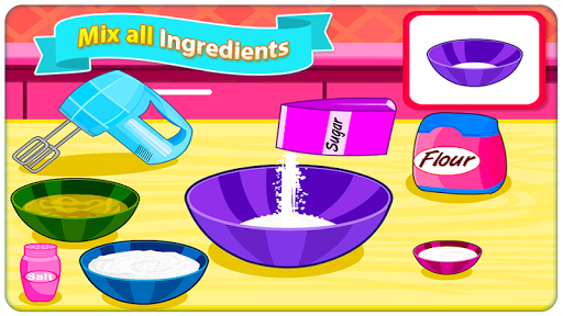 Cooking Tasty Creamy Macaroons - Gameplay image of android game
