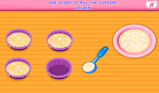 Kitty Cupcakes Cooking Games - Gameplay image of android game