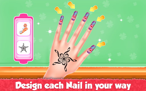 Beauty Girl at Nail Salon - عکس برنامه موبایلی اندروید