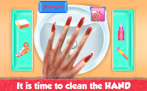 Beauty Girl at Nail Salon - عکس برنامه موبایلی اندروید