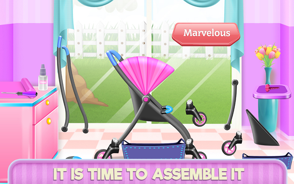 Create Your Baby Stroller - عکس برنامه موبایلی اندروید
