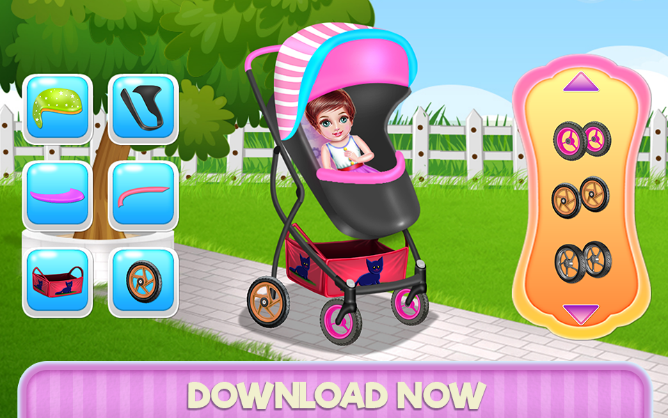 Create Your Baby Stroller - عکس برنامه موبایلی اندروید