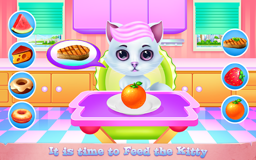 Cute Kitty Caring and Dressup - عکس برنامه موبایلی اندروید