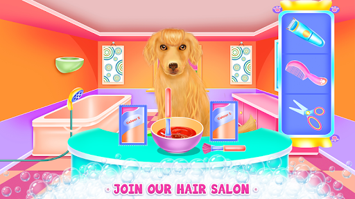 Cute Lady Labrador Caring - Image screenshot of android app