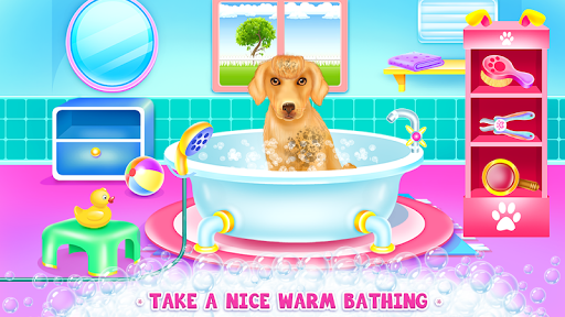 Cute Lady Labrador Caring - Image screenshot of android app