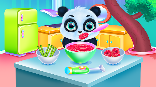 Cute Panda Caring and Dressup - Image screenshot of android app