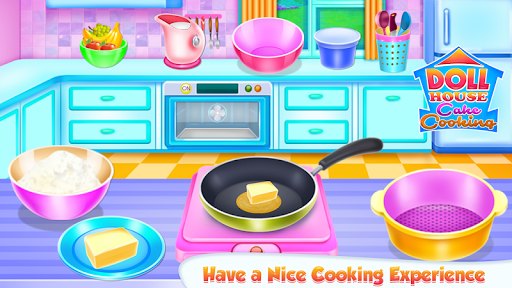 Doll House Cake Cooking - Image screenshot of android app