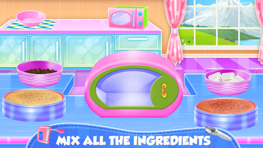 Fruity Ice Cream Cake Cooking - Image screenshot of android app
