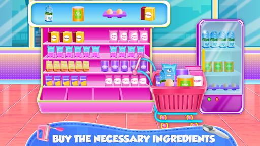 Fruity Ice Cream Cake Cooking - Image screenshot of android app