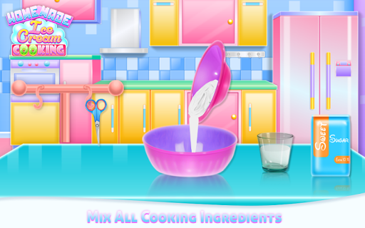 Homemade Ice Cream Cooking - عکس برنامه موبایلی اندروید