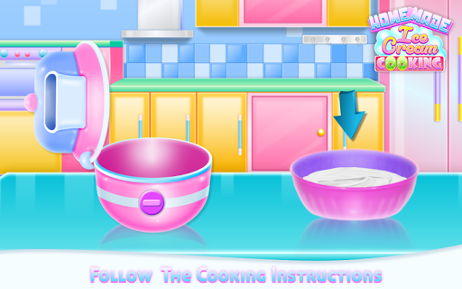 Homemade Ice Cream Cooking - عکس برنامه موبایلی اندروید