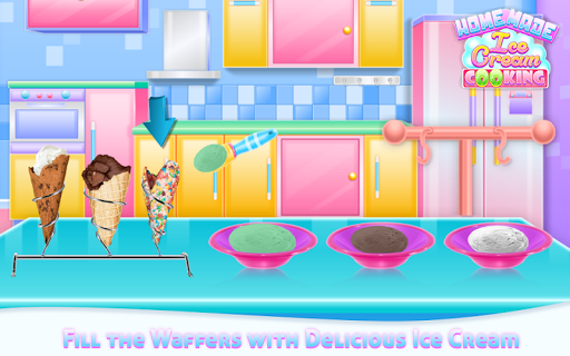 Homemade Ice Cream Cooking - عکس برنامه موبایلی اندروید