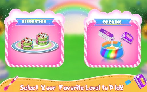 Rainbow Macaroons Cooking - Image screenshot of android app