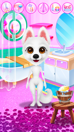 Simba The Puppy - Candy World - Image screenshot of android app