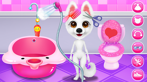 Simba The Puppy - Candy World - Image screenshot of android app