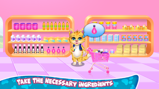 Sweet Rainbow Kitty Cookies - Image screenshot of android app