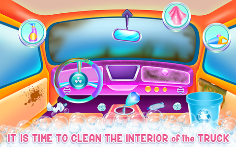 Truck and Car Washing Salon - Image screenshot of android app