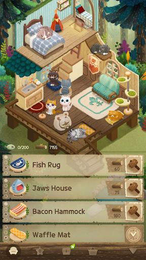 Secret Cat Forest - Gameplay image of android game