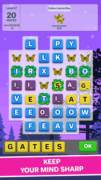Word and Letters - Find words - Gameplay image of android game