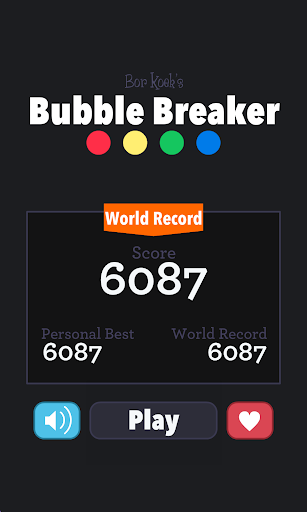 Bubble Breaker HD - Image screenshot of android app