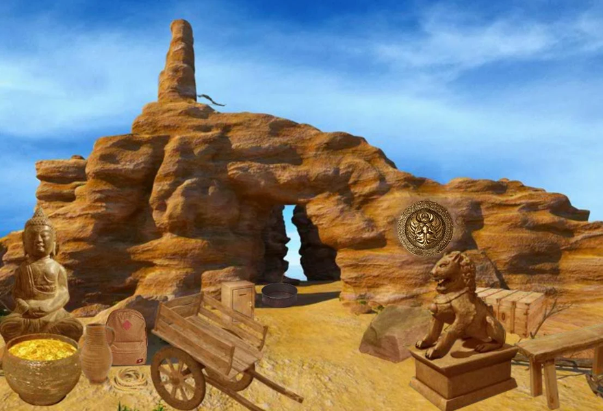 Escape: Archaeologist Rescue - Gameplay image of android game