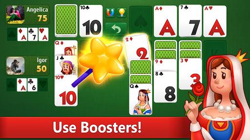 Klondike Solitaire card game - عکس بازی موبایلی اندروید