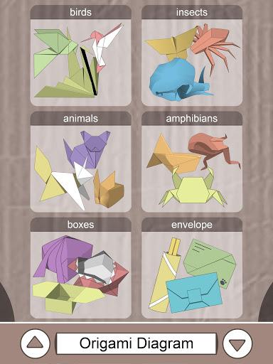 Origami Paper Art - Diagram - عکس برنامه موبایلی اندروید