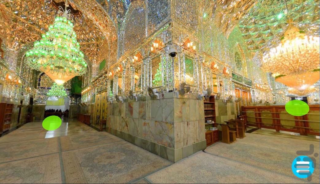 زیارت مجازی حرم امیر المومنین (ع) - عکس برنامه موبایلی اندروید
