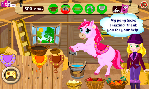 Pony game - Care games - Gameplay image of android game